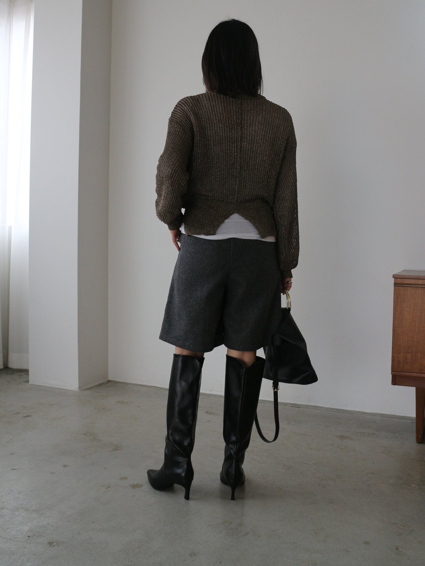 eru　タックハーフパンツ