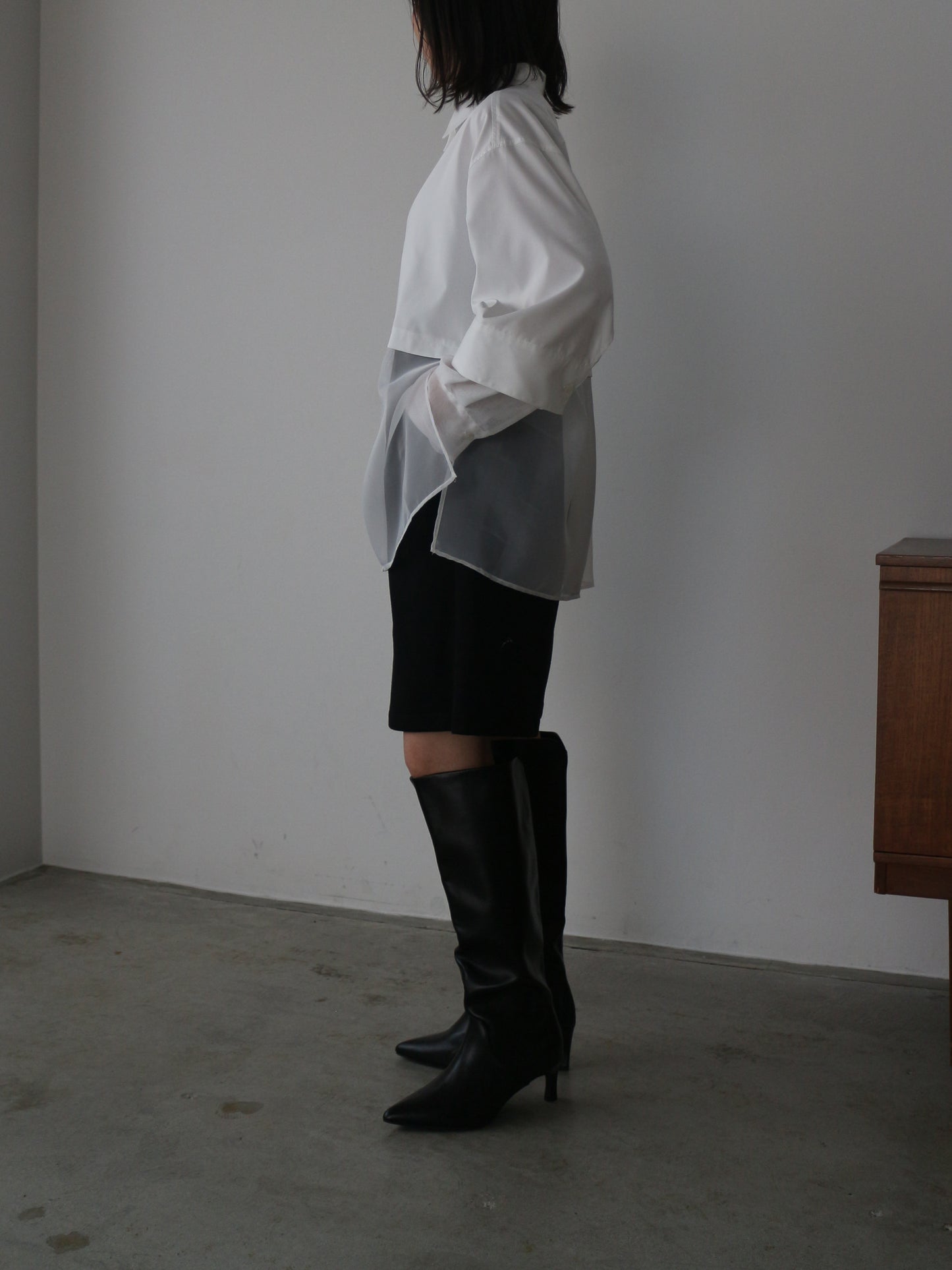 eru　タックハーフパンツ