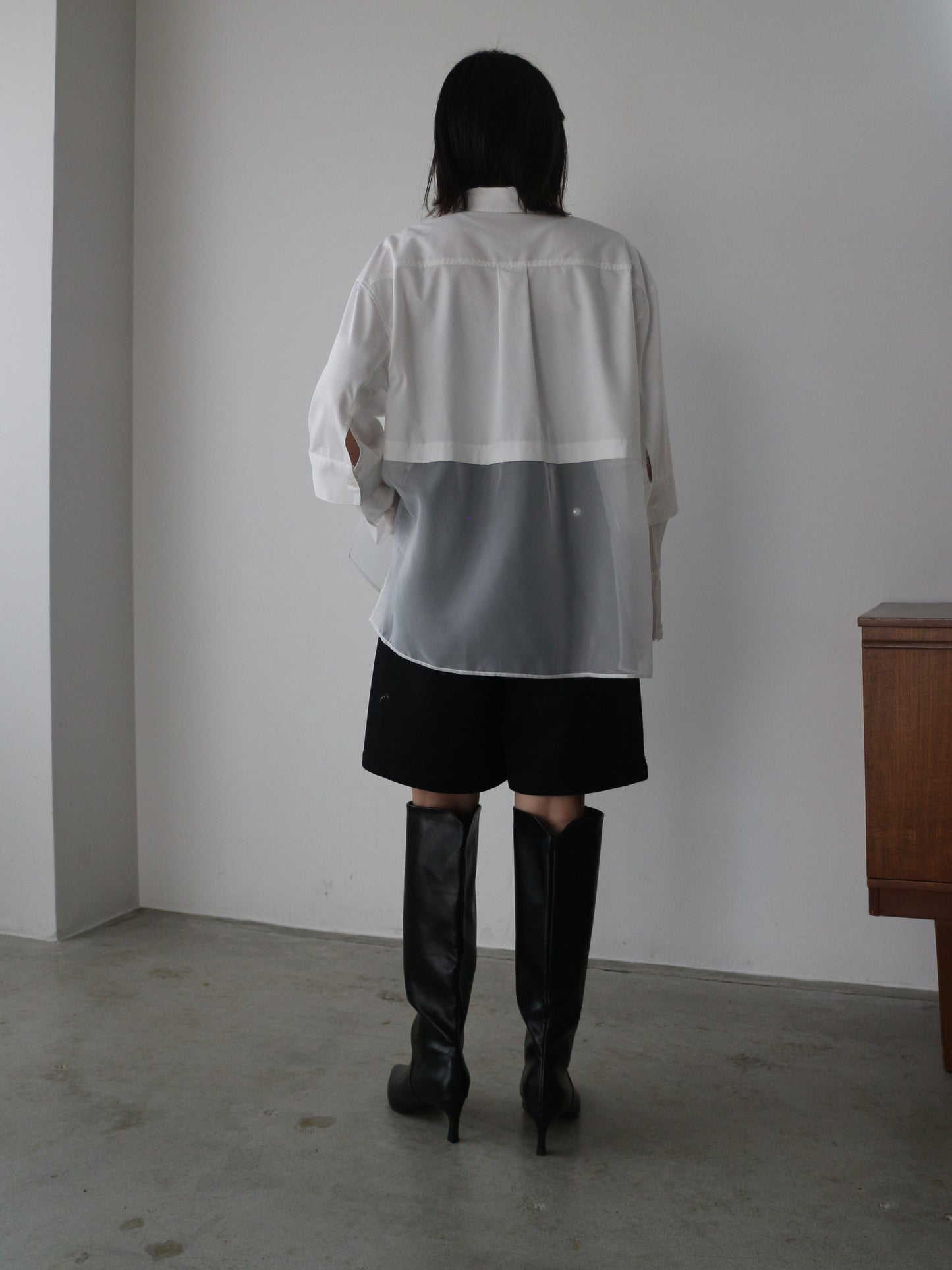 eru　タックハーフパンツ