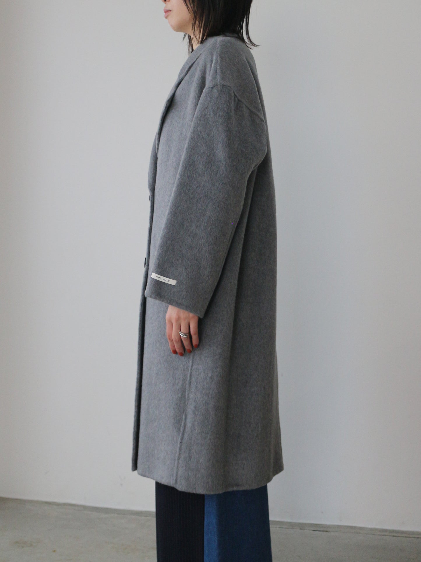 eru　ハンドメイドウールコート