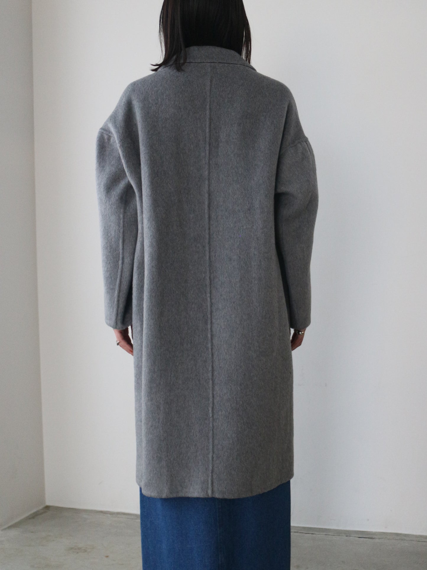 eru　ハンドメイドウールコート