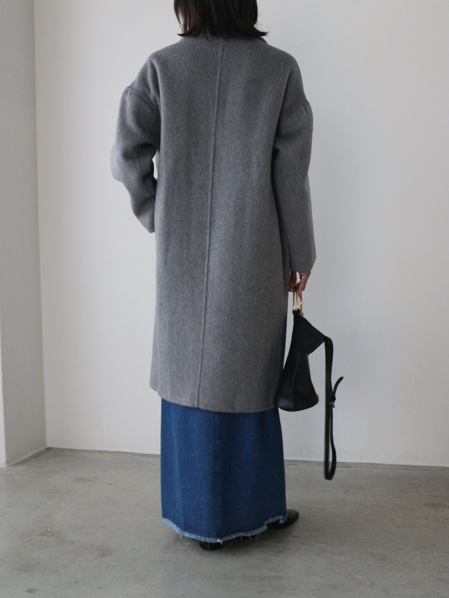 eru　ハンドメイドウールコート