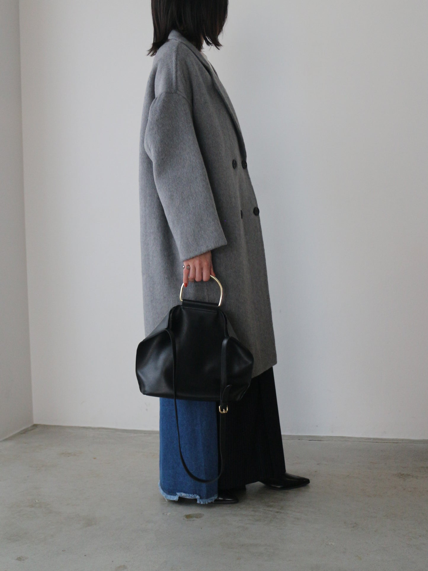 eru　ハンドメイドウールコート