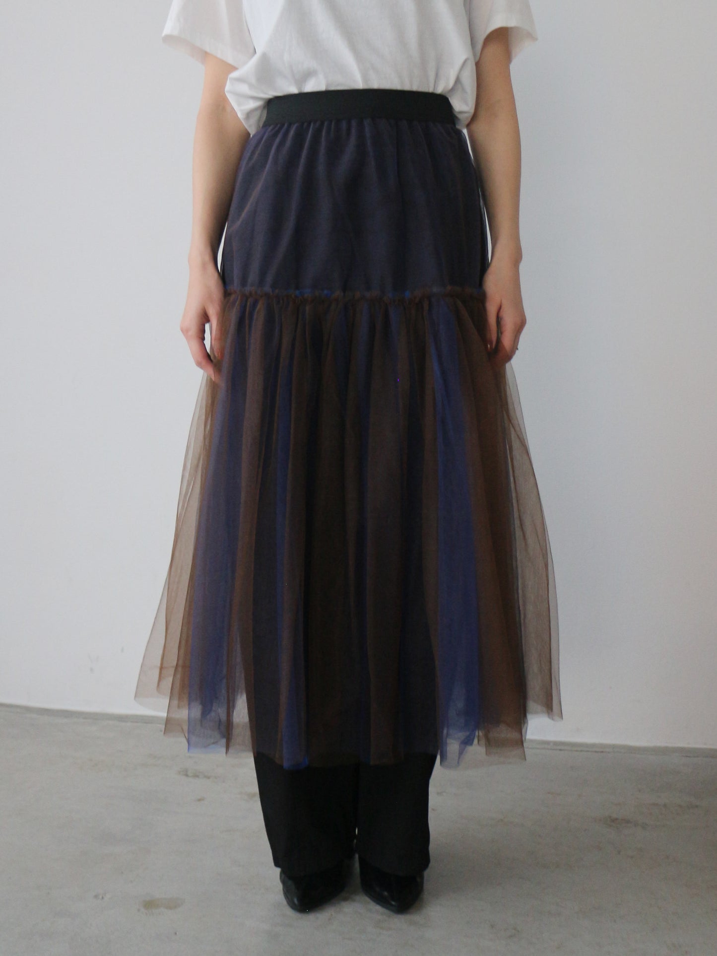 eru　チュールティアードチュチュスカート