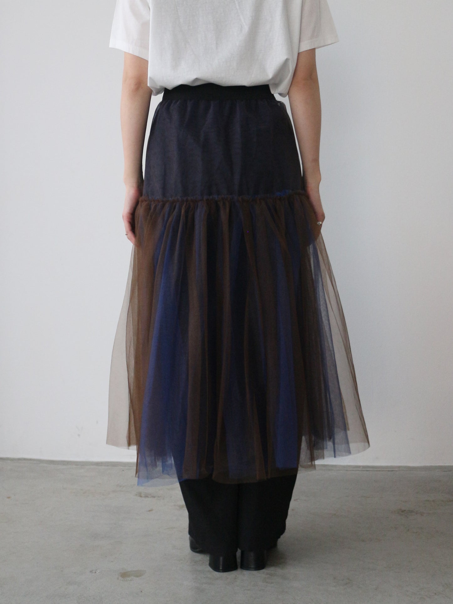 eru　チュールティアードチュチュスカート