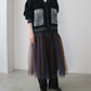 eru　チュールティアードチュチュスカート