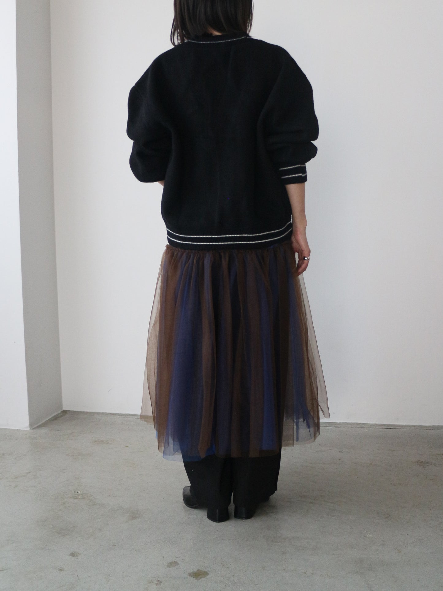 eru　チュールティアードチュチュスカート