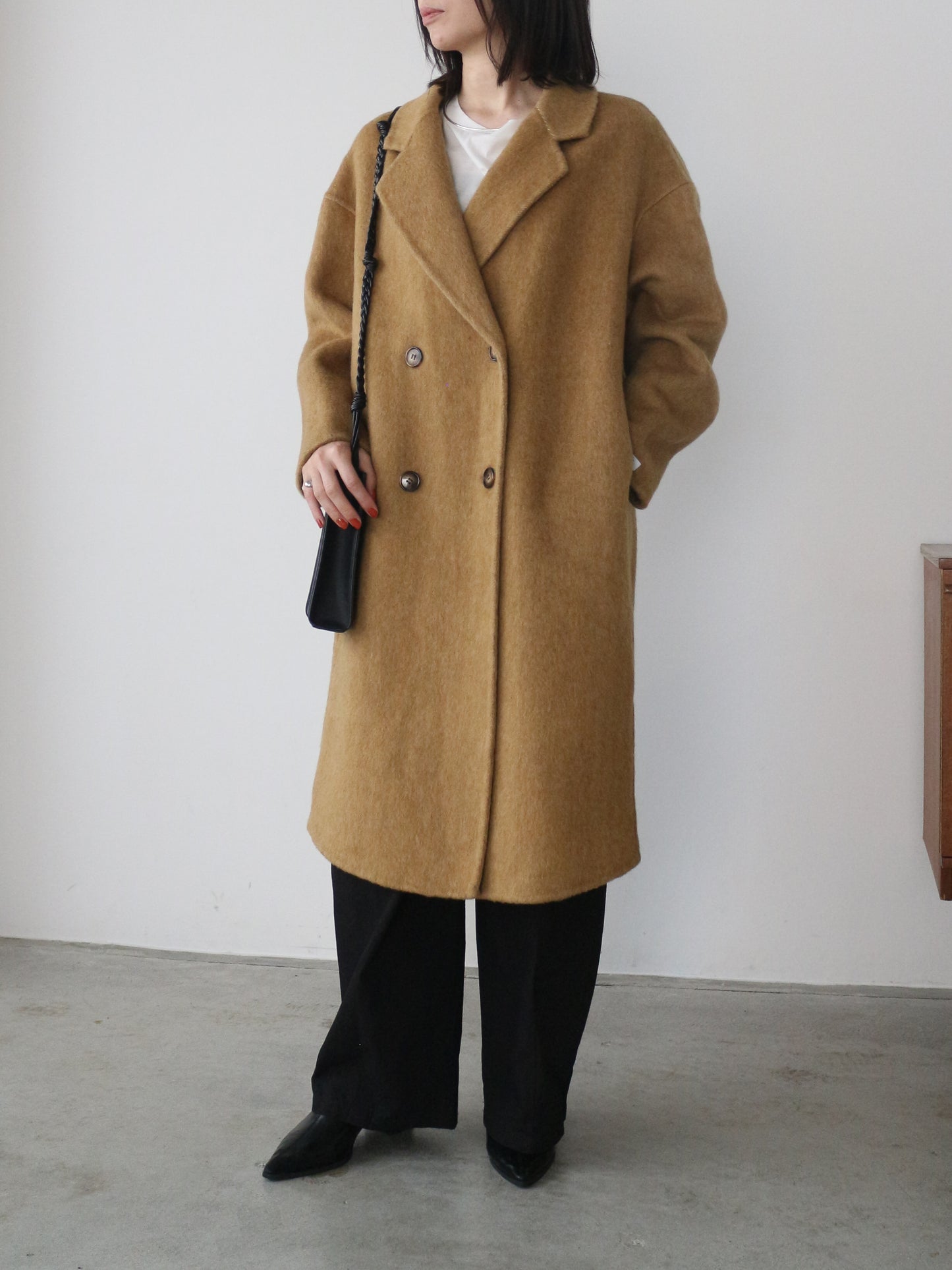 eru　ハンドメイドウールコート