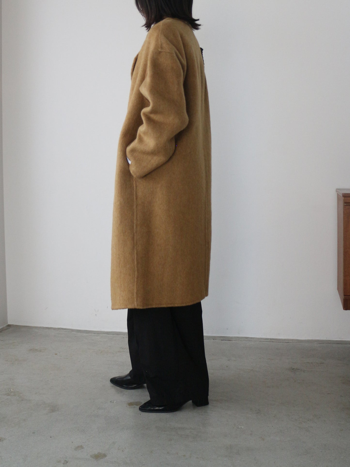 eru　ハンドメイドウールコート