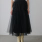eru　チュールティアードチュチュスカート
