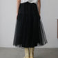 eru　チュールティアードチュチュスカート