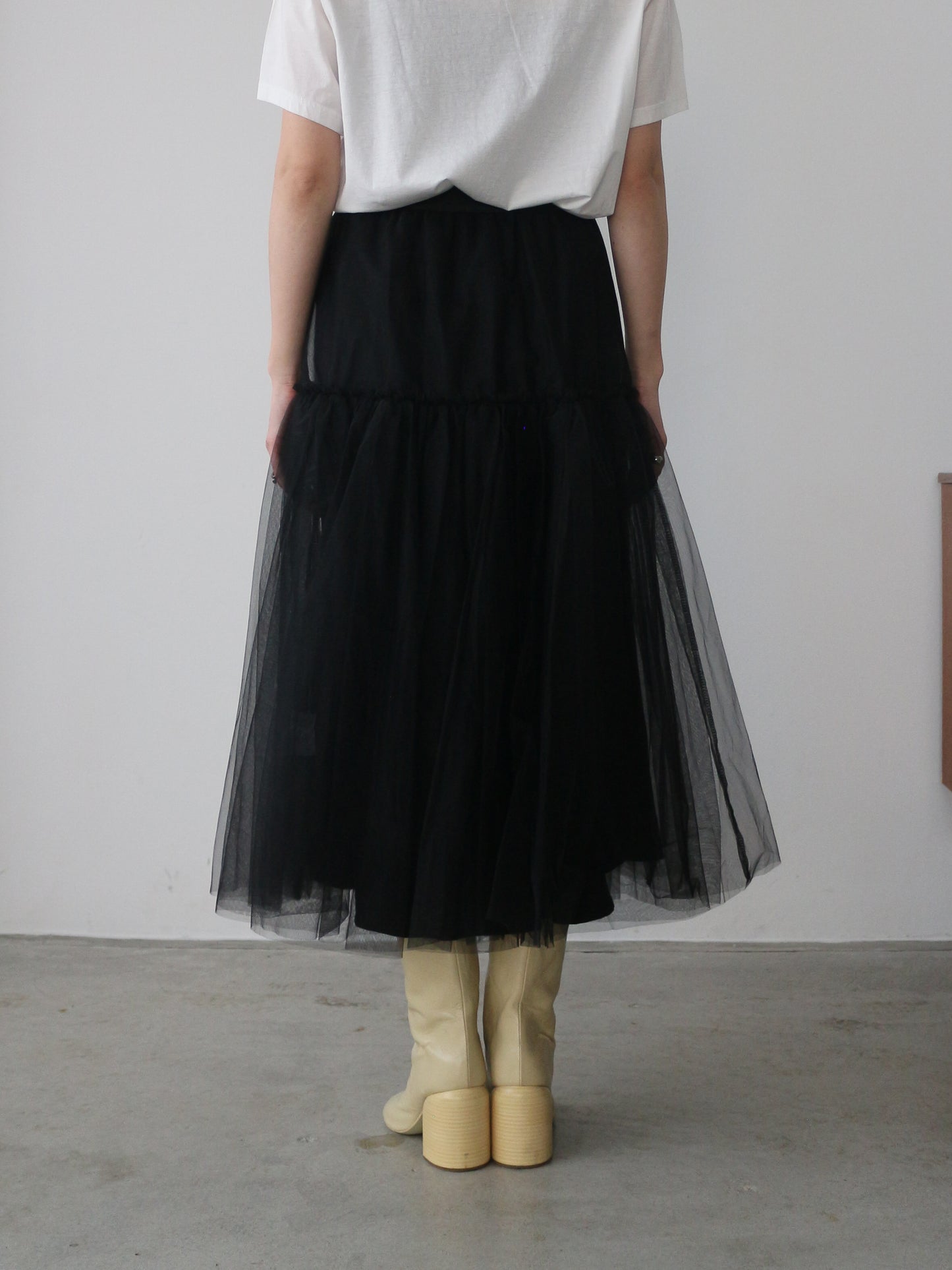 eru　チュールティアードチュチュスカート