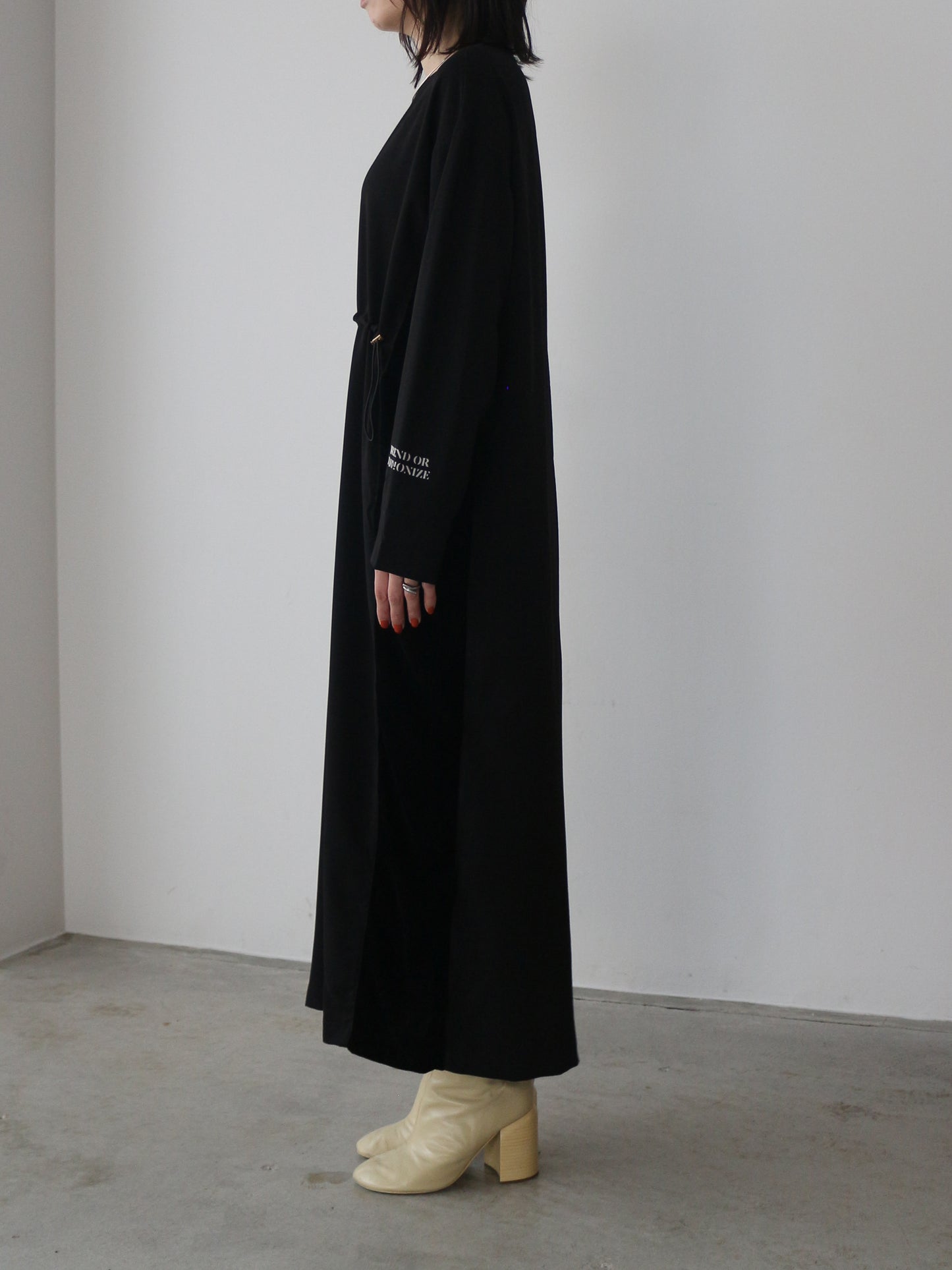 eru　【オリジナル図案】ロゴプリントワンピース