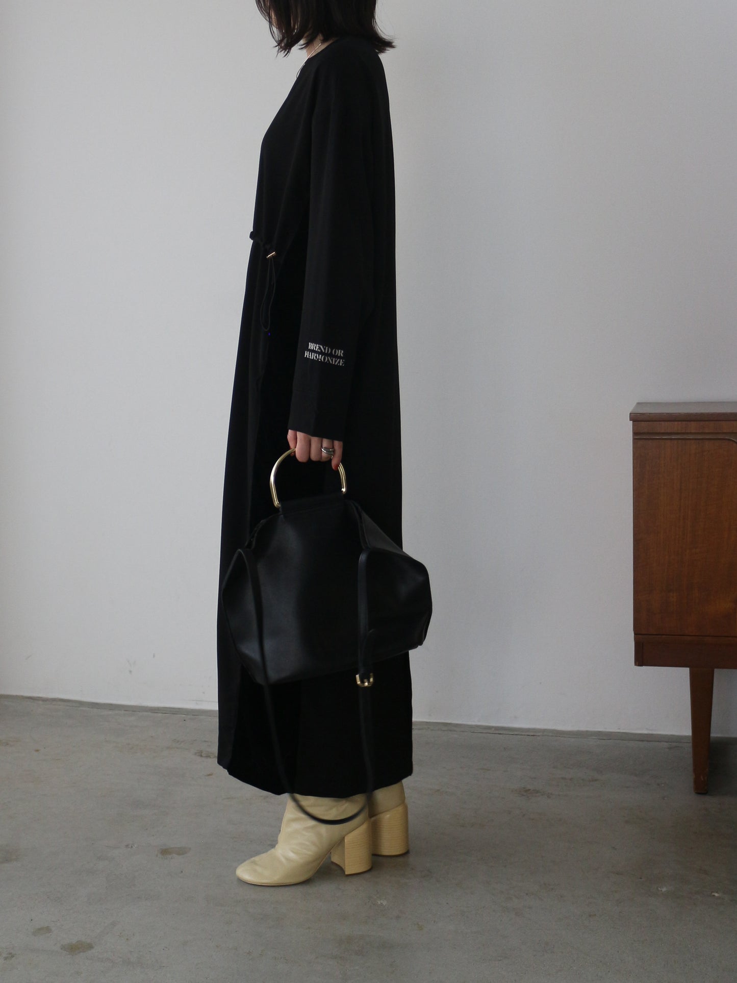 eru　【オリジナル図案】ロゴプリントワンピース