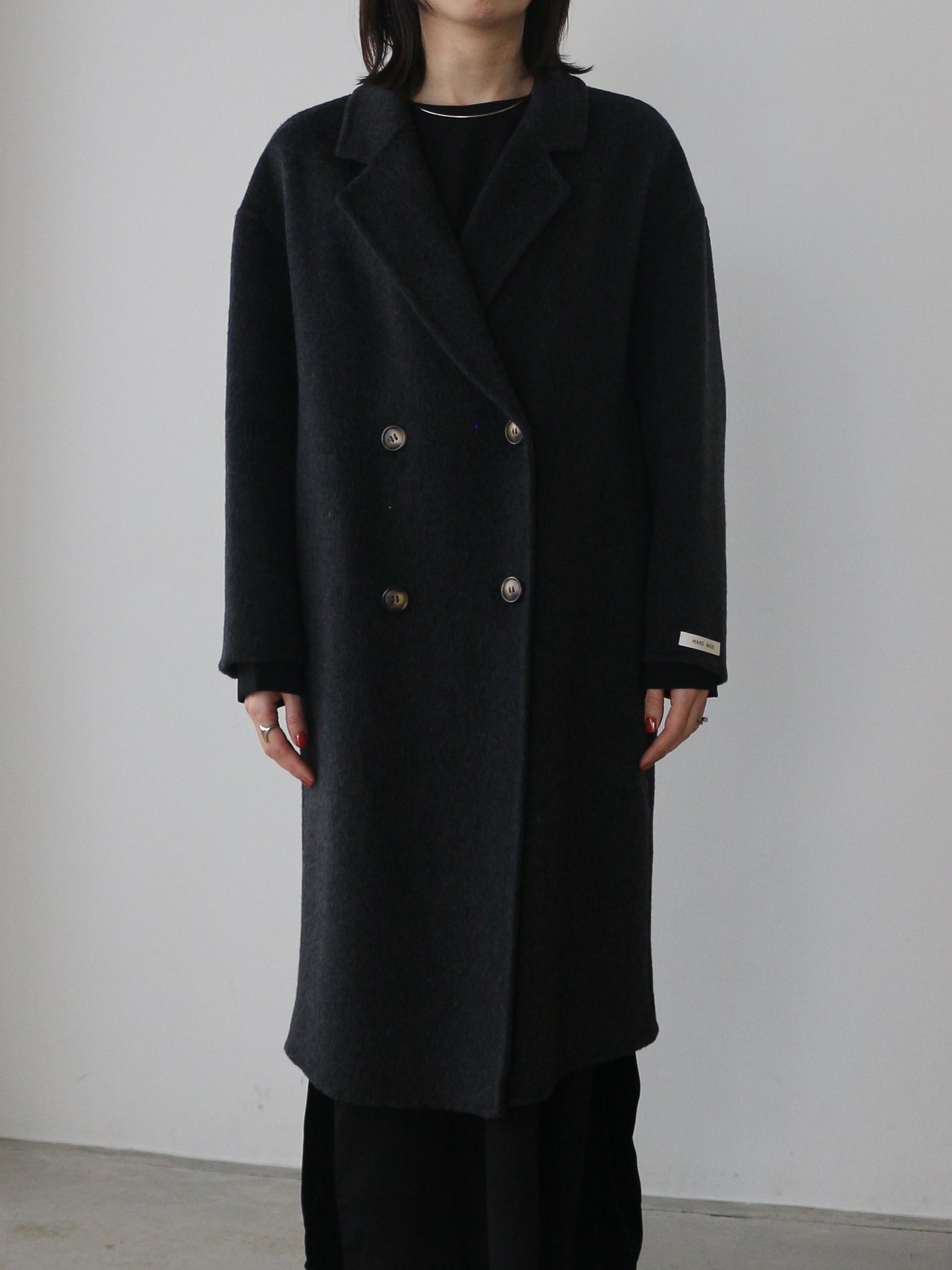 eru　ハンドメイドウールコート