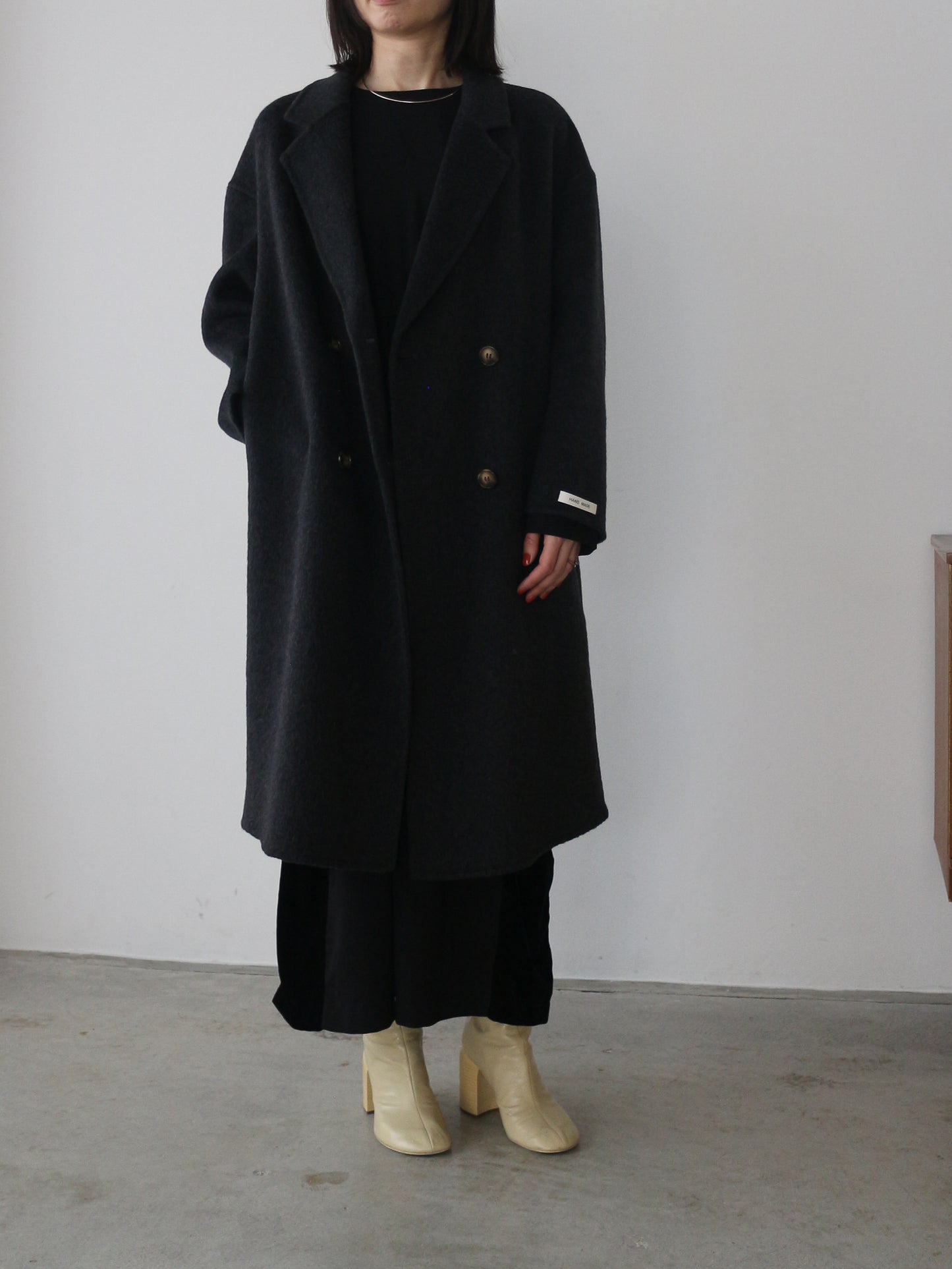 eru　ハンドメイドウールコート