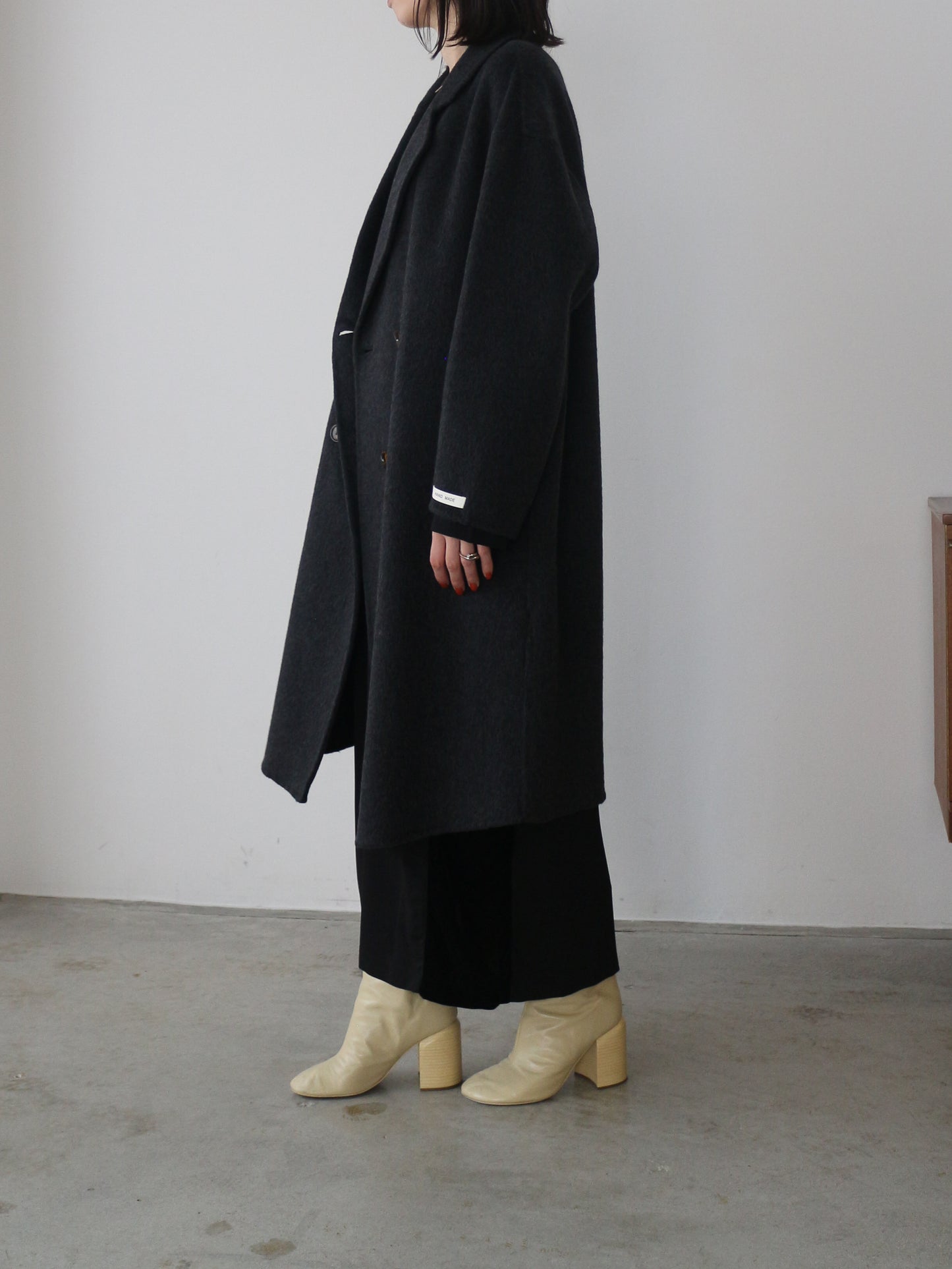 eru　ハンドメイドウールコート