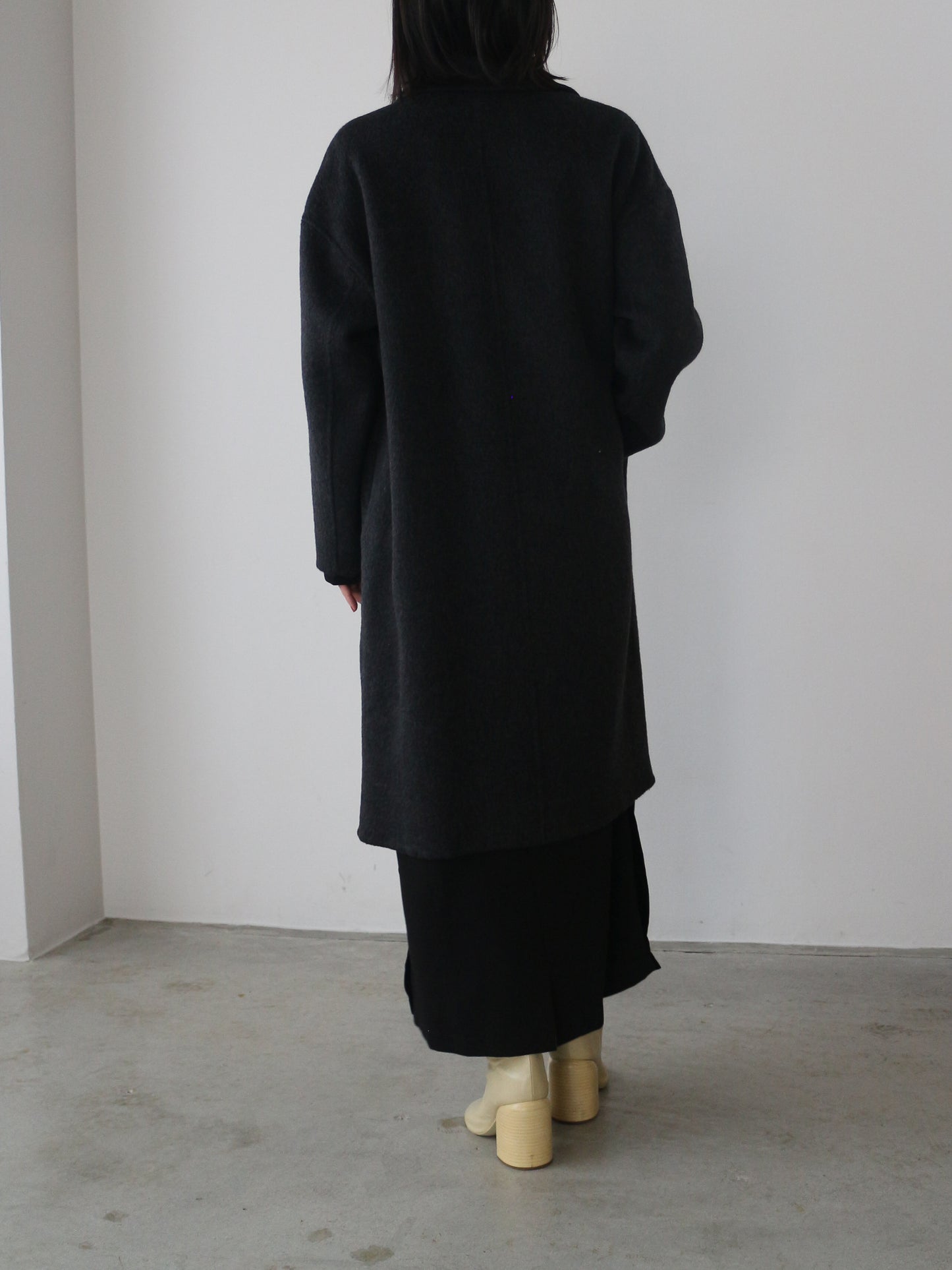 eru　ハンドメイドウールコート