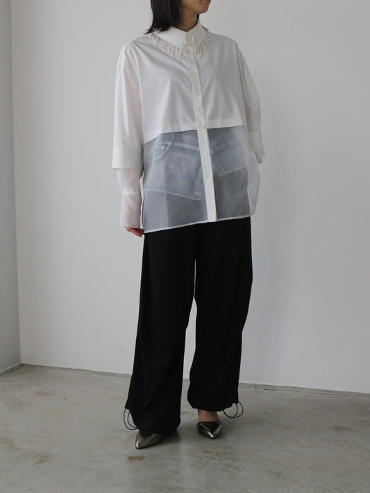 eru　パール付け衿