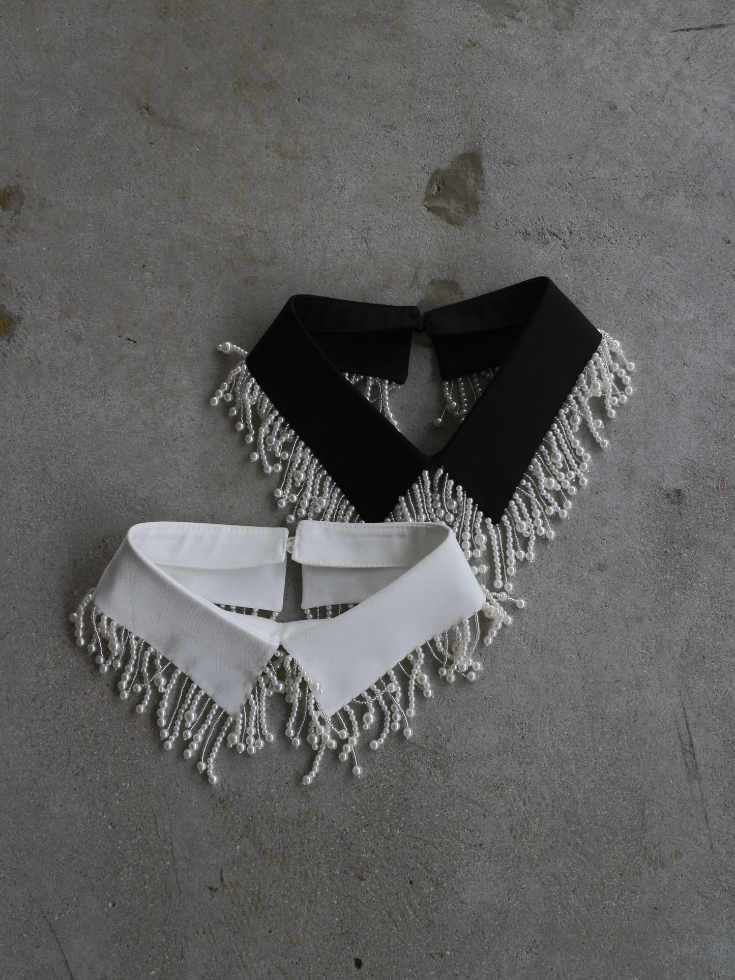 eru　パール付け衿