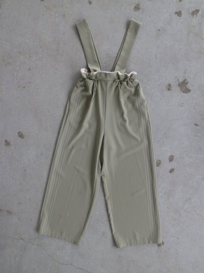 【WEB限定プライス】eru  バックギャザーサロペットパンツ