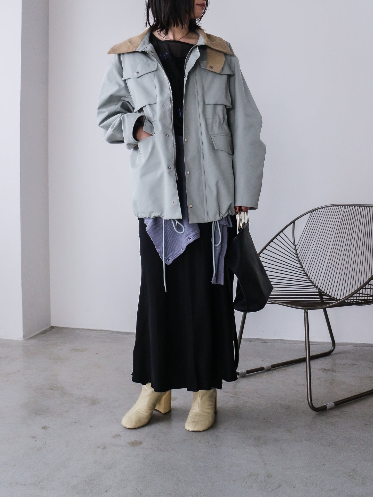 Pqran　ジップアップジャケット