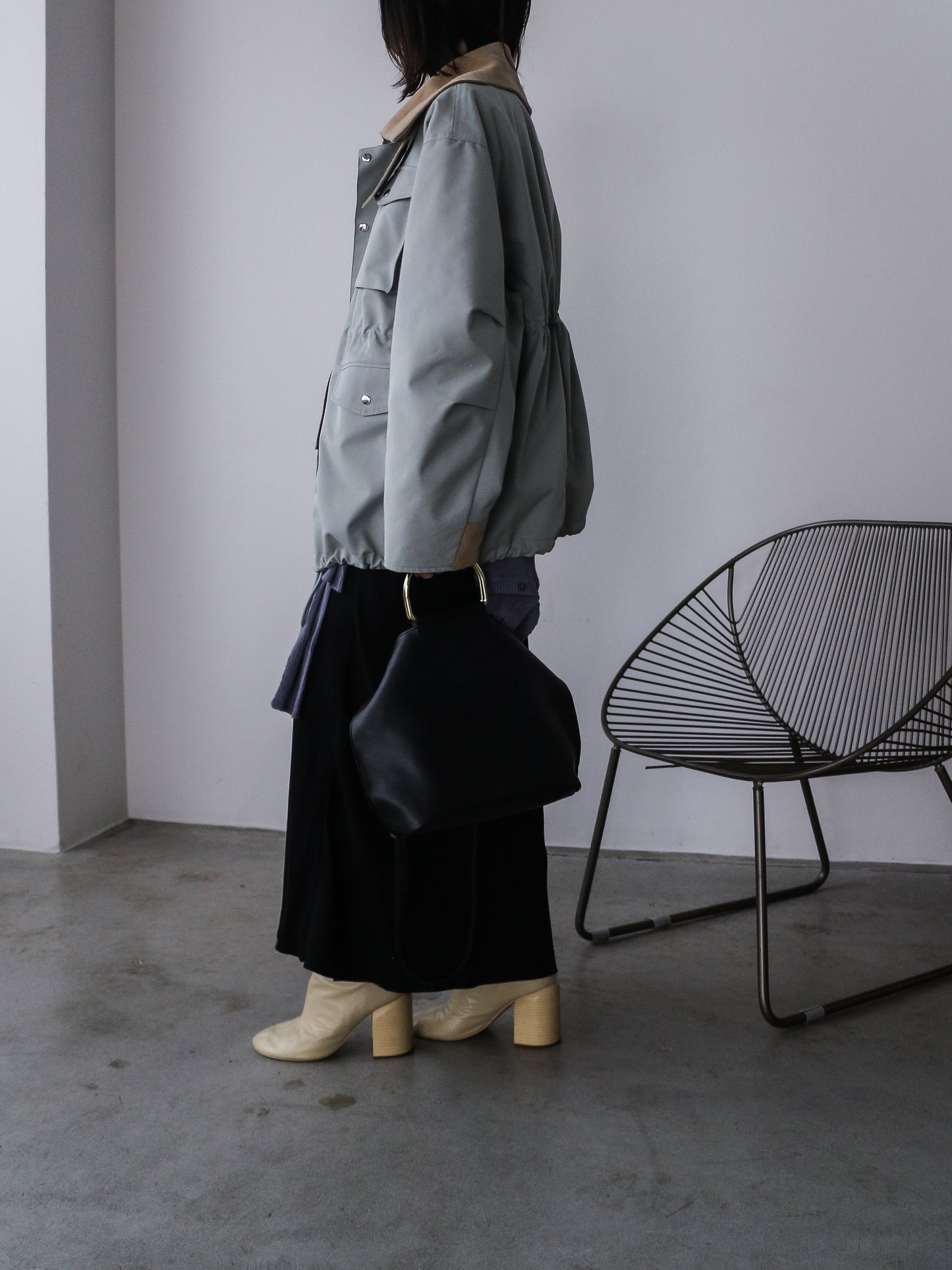 Pqran　ジップアップジャケット