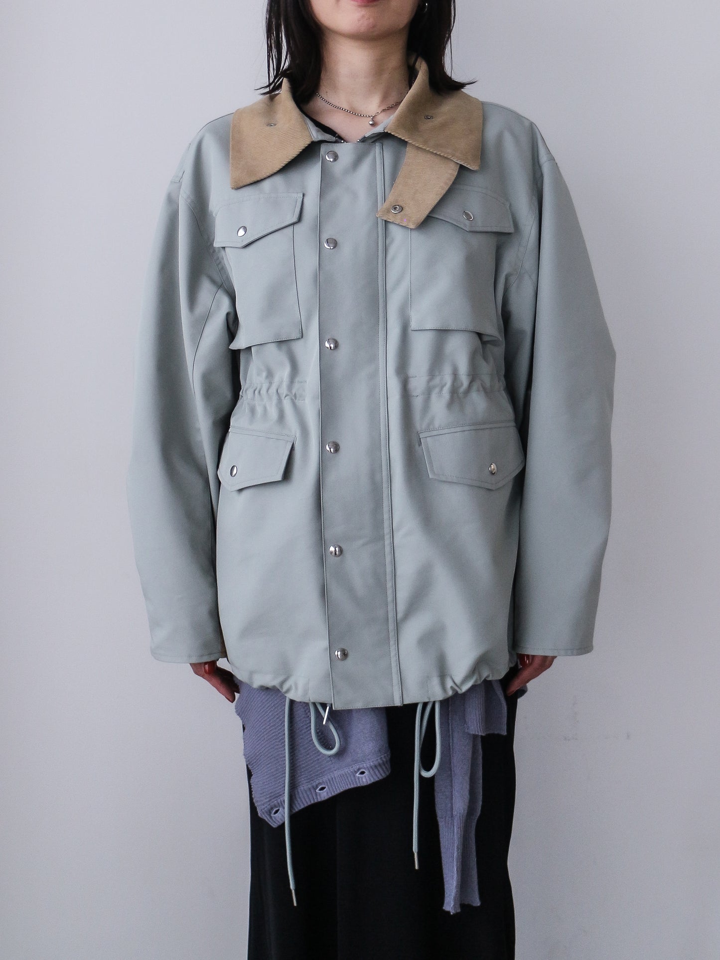 Pqran　ジップアップジャケット