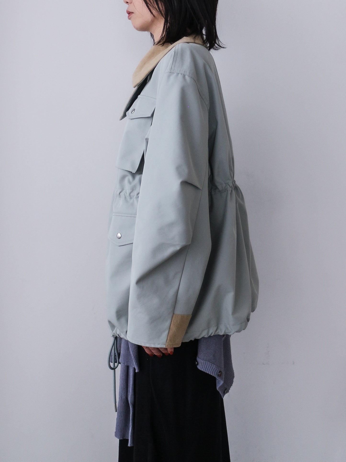 Pqran　ジップアップジャケット