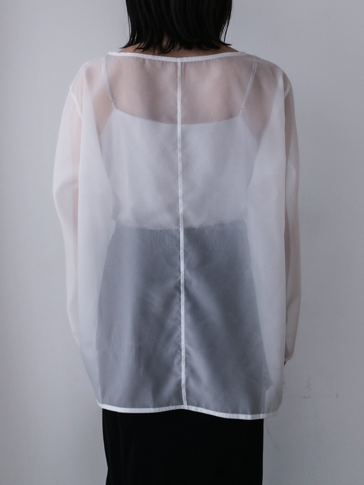 eru　【オリジナル図案】CAT 刺繍レイヤードロングスリーブTシャツ