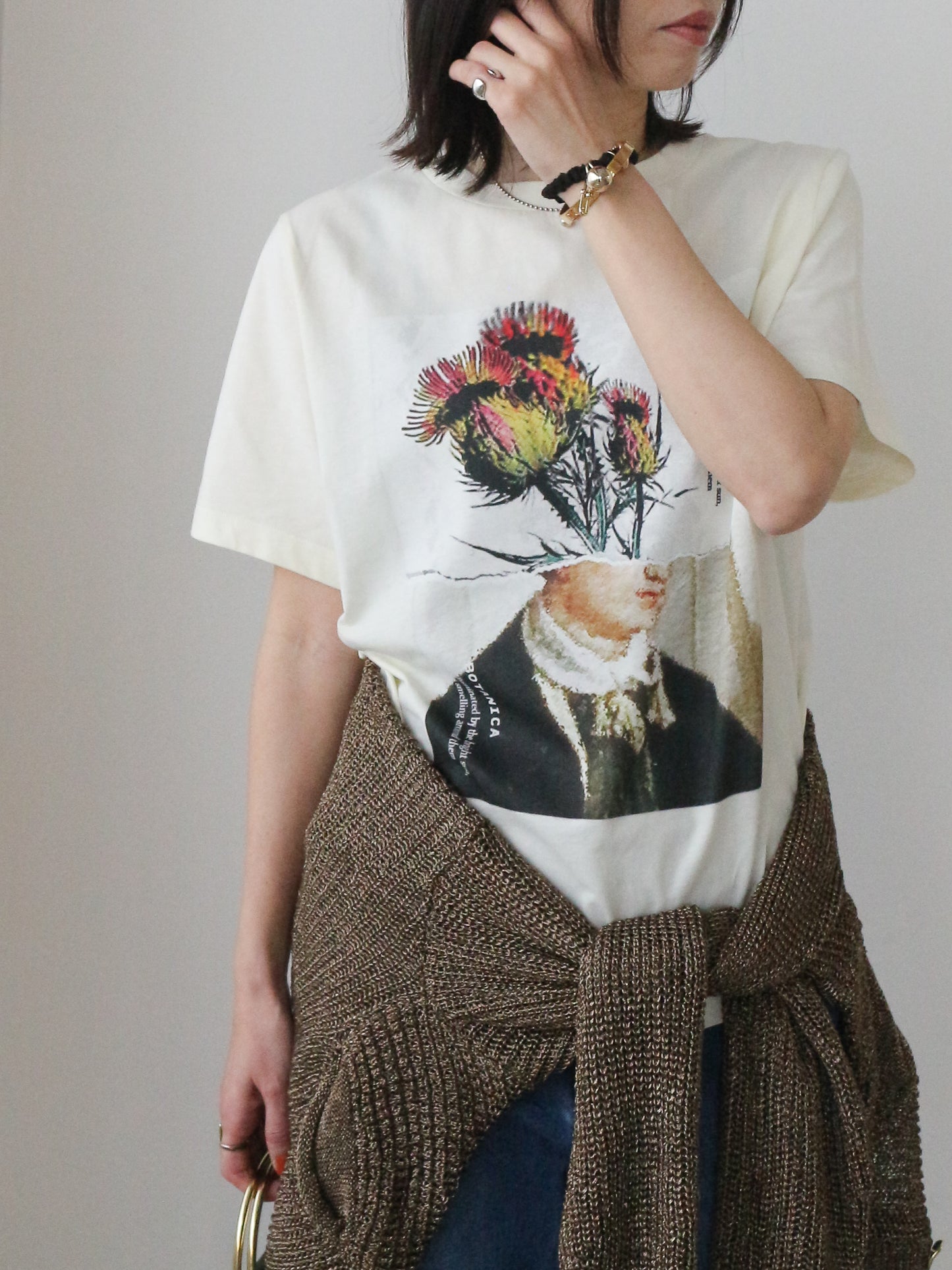 Pqran　【オリジナル図案】アートプリントTシャツ